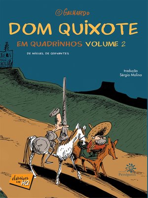 cover image of Dom Quixote em quadrinhos--volume 2